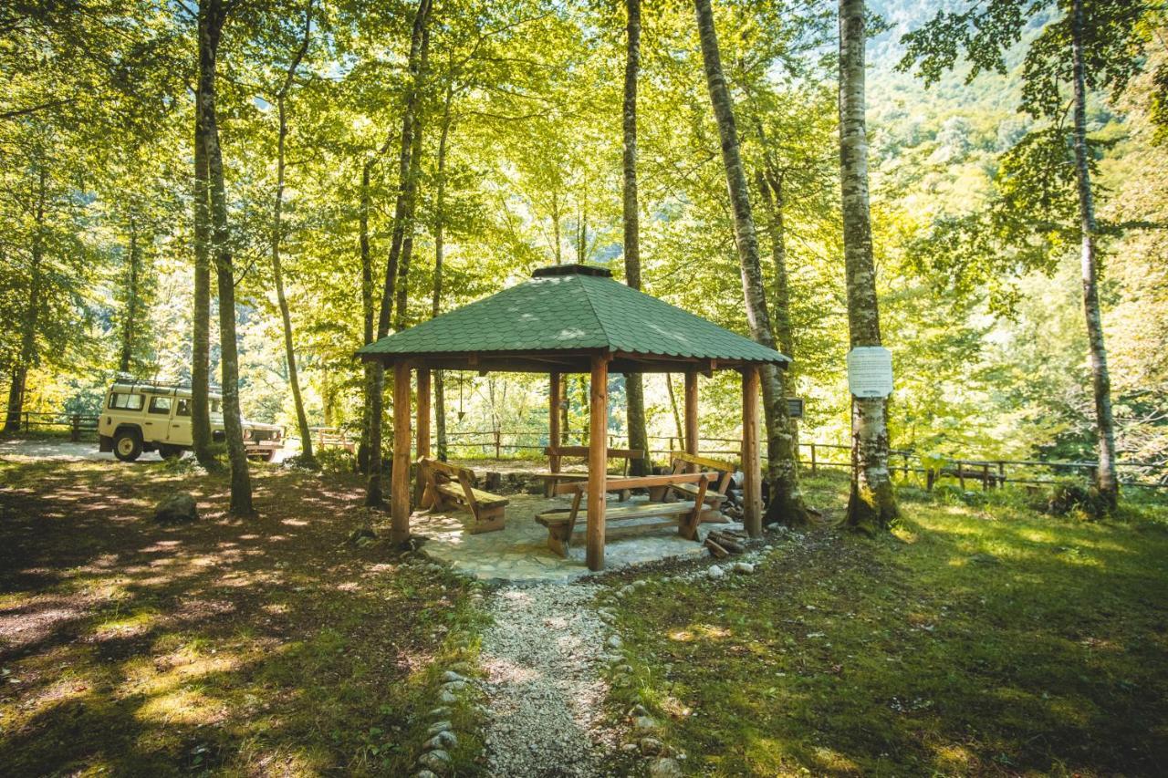 Waterfall Rafting Center Scepan-Polje Exterior foto
